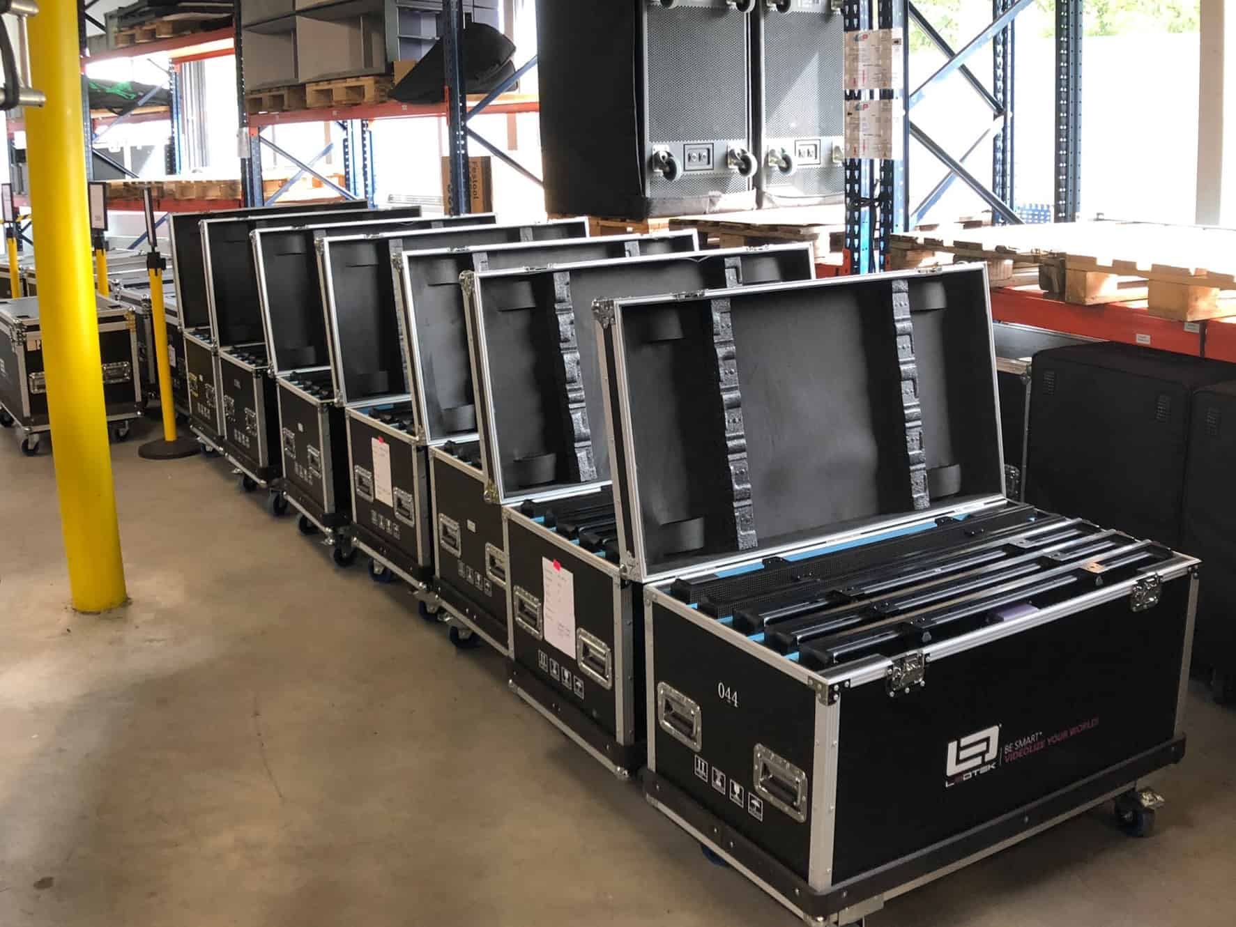 LedTek LED Transportkisten LedTek LED Transportkisten LedTek P4+WH