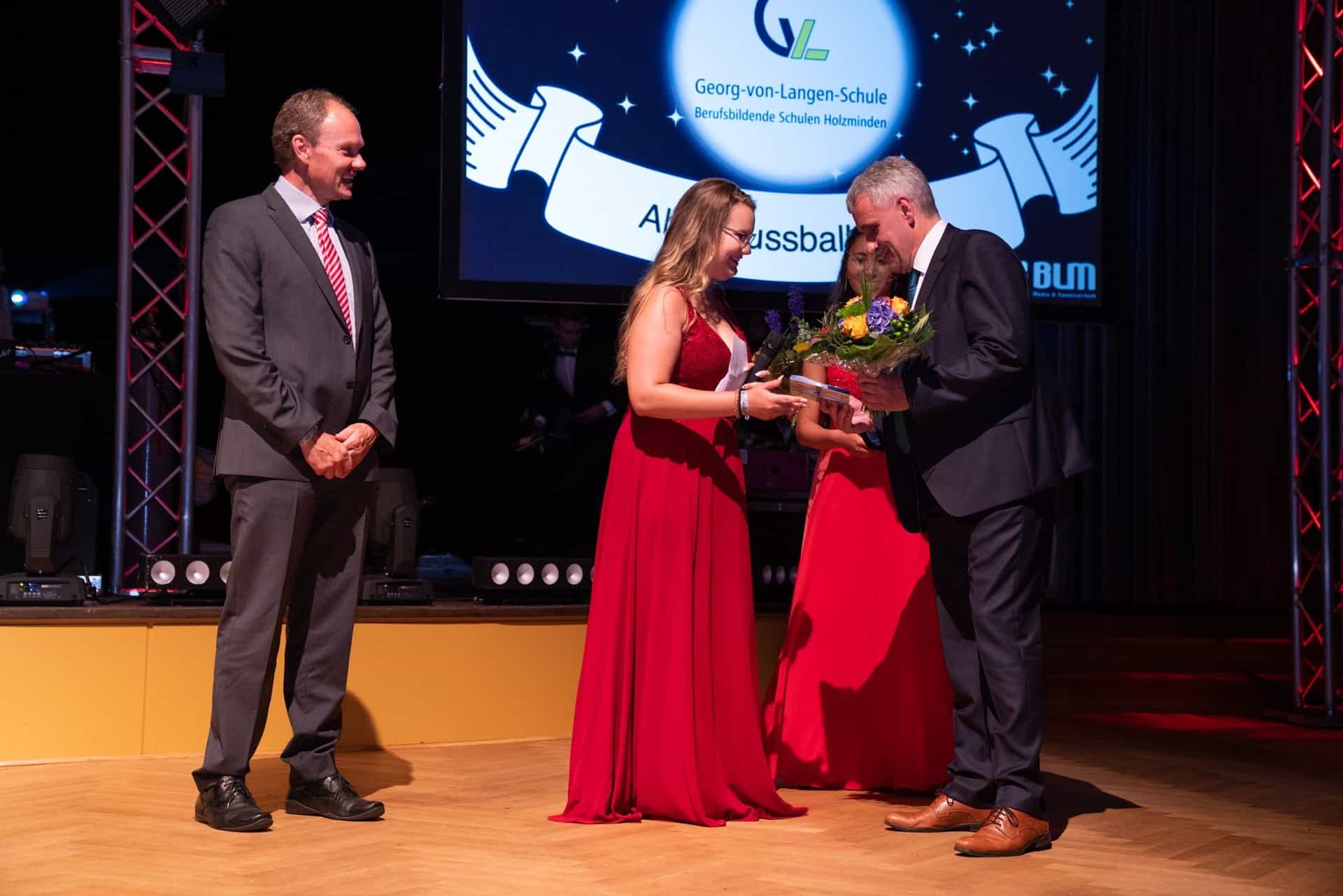 LedTek BLM Media-& Eventtechnik Abschlussball Georg-von-Langen-Schule LED-Wall