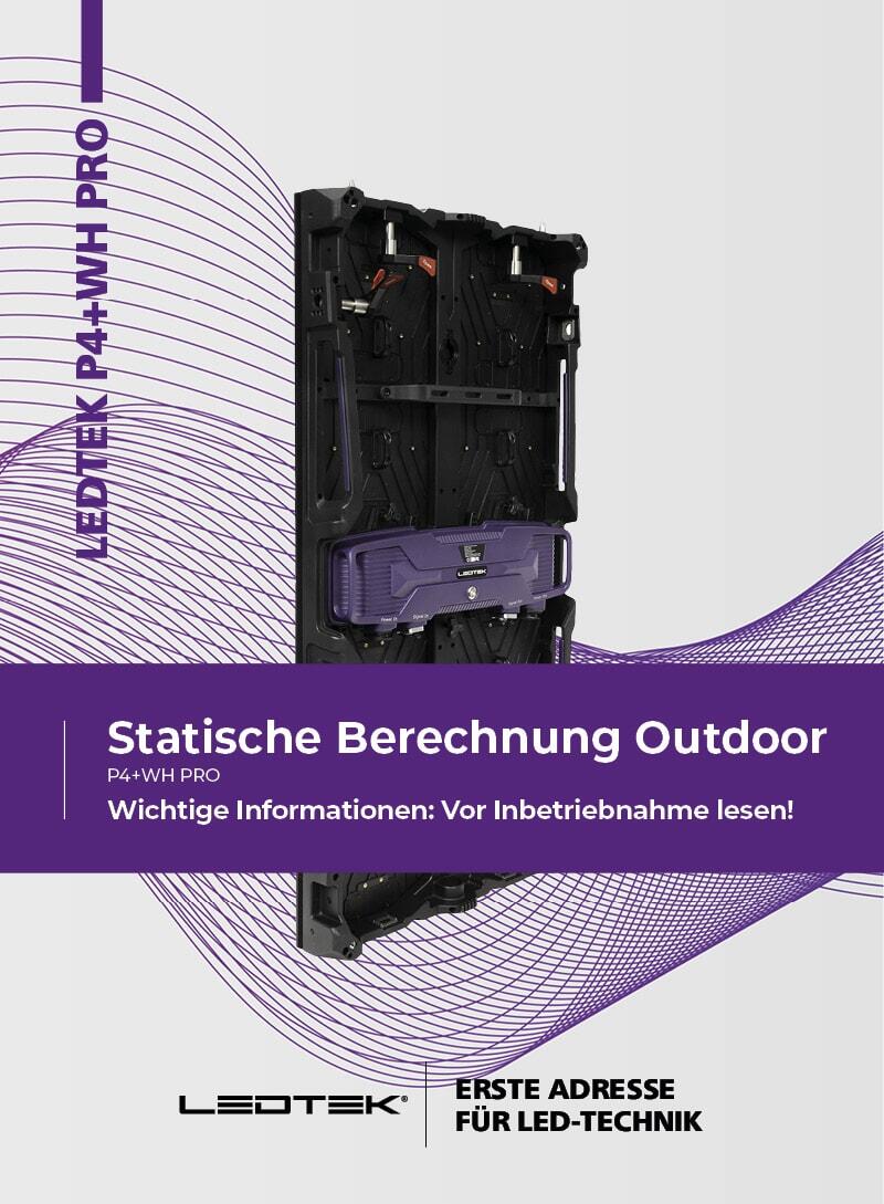 P4+WH PRO Statische Berechnung Outdoor