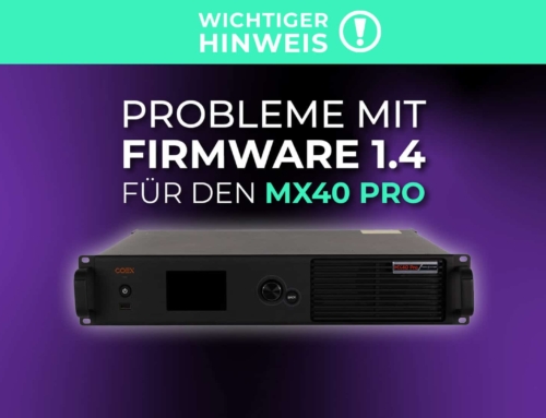 MX40 PRO Firmware Problem – Ursachen & Lösungen